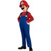 Zeus Party Costume Super Mario Deluxe per Bambini, Taglia 1-2 Anni, Include Tuta, Pancia Gonfiabile, Cappello, Baffi e Guanti, Travestimento Carnevale