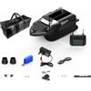Generic GPS Advanced RC Bait Boat, V080 12 V ad alta velocità RC Esca barca con 9 zone di pesca, 180 punti di posizione, luci di navigazione, regalo per adulti