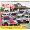 Hot Wheels Mattel 80° Anniversario - Confezione da 7 Macchinine Giocattolo, Include 7 Mini Auto, Età Consigliata da 3 Anni in Su, Metallo JHF01