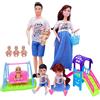 NASSMOSSE 1 Set Bambola Incinta Bambola Incinta con articolazioni mobili da 12 Pollici con Bambino nella Pancia per Giocattoli per Bambini Accessori per casa delle Bambole per Ragazze