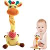 Generico Peluche Giraffa Parlante - Peluche e Parlante | Figura Musicale Interattiva e Cantante,Ricaricabile per Feste Viaggi Picnic all'Aperto