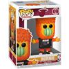 Funko Pop! NBA: Mascots - Miami - Burnie The Fireball - NBA Mascots - Figura in Vinile da Collezione - Idea Regalo - Merchandising Ufficiale - Giocattoli per Bambini e Adulti - Sports Fans