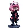 REOZIGN Anya, Ninja In piedi, Anya Forger, Figura Di Anime, 15 Cm, Fatta A Mano, in PVC, per Cosplay, Videogioco, Decorazione, Regalo Artigianale (Pink)