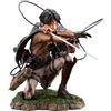 WANSHI Levi Attack on Titan Bloody Ackerman Capitano PVC Figura da collezione Regali Statua Modello Anime Decorazione