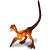 SCHLEICH Compsognathus rosso - Raptor