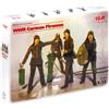 ICM 35632 - 1/35 WWII Pompieri Uomo, 4 Personaggi Modellino in plastica Set