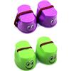 Boxwizard 2 Paia Colore Casuale Pot Ballerine Carrelli da Passeggio Plastica Extra Spessa Bambini Trampoli Antiscivolo con Bordo in Gomma Addensato Bambini Sport Scuola Materna Secchio Ballerine(Come Mostrato)