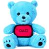 SEGA Play by Play SQUID GAME La Sfida The Challenge Peluche TEDDY BEAR BLU Orsetto - altezza 20cm, Blu, Celeste
