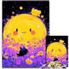 JIANGENNF Puzzle per adulti da 1000 pezzi in stile giapponese, in cartone, per regali di decorazione per la casa, giocattolo stimolante per la famiglia, perfetto per le serate di gioco, 26x38cm
