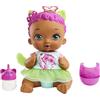 Mattel My Garden Baby - Bambola Junior Gattina, alta più di 30 cm con accessori, tra cui pannolino riutilizzabile, bavaglino e biberon, giocattolo per bambini, 3+ anni, HHL23