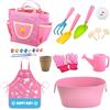 Generico Attrezzi da Giardino per - Effortless Installation Bambini Vaso Annaffiatoio Rastrello, Cute, e Grembiule , Completo, Scavare Piantare Gioco all'Aperto Cortile | Multipurpose Outdoor Indoor Utility