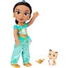 Disney Princess bambola 38cm La mia amica Jasmine cantante e Raja. Canta in italiano! Con abito, scarpette, accessori.