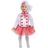 Generico Pegasus Costume Cuoca Primi Passi Bambina con Accessori Vestito di Carnevale Adatto per Festa in Maschera Cosplay Compleanno (19-24 Mesi)