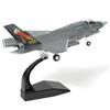 NUOTIE 1/72 F-35B Lighting II Fighter Aircraft Model Fighter US Navy VX-23 BF-01 Modello di aereo pressofuso con espositore F35B Modello di aereo collezione regalo per adulti