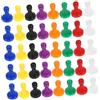 SUPVOX Segnalini Gioco da Tavolo in Plastica 80 Pezzi, Leggeri e Portatili | Superficie Liscia, Colori Vivaci, Facili da Pulire, Compatibilità, per Tavolo e Gruppo, Accessori Vari