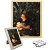 AIFLM Puzzle Cornice Foto Puzzle personalizzati con foto 200/300/500/1000 Pezzi Puzzle personalizzato per bambini adulti Regalo per la Festa della Mamma Compleanno Matrimonio Laurea