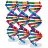 SOPOTUTU Kit Di Dna a Doppia Spirale Da 3 Pezzi, Strumento Scientifico Didattico Per Studenti, Struttura Fai Da Te Ad Alto Livello Per Apprendimento Collaborativo in Classe