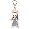 JUSONGKWCP Portachiavi Dead By Daylights Game Figure Carino Portachiavi Ciondolo Dead Daylights Acrilico Keychain Borsa Deck (4)