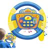 Generico Giocattolo A Forma Di Volante Per Auto - Attività Guida Divertente con e Suoni | Giocattolo A Forma Di Volante Per Macchina | Per Bambini E Bambine Per Compleanno E Natale Gioco Di Apprendimento