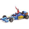 Minichamps 517950601 1:43 Benetton Renault B195-Michael Schumacher-Canadian GP 1995 con Alesi Figure Auto da Collezione in Miniatura, Multicolore