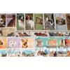 Prophila Collection Motivazioni 50 Diversi Cani Francobolli in Completa Spese (Francobolli per i Collezionisti) Cani/Lupi/iene