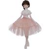Oueneifs Bambola Ballerina Perla Bjd 1/4 Set Completo con Articolazioni Mobili Fashion Doll in Resina per Bambini di 15+ Anni