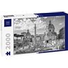Lais Puzzle Foro di Traiano a Roma, Italia in Bianco e Nero 2000 Pezzi