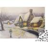 XCOFG Thomas Kinkade Puzzles in Legno, Rompicapo arte 1000 Pezzi, museo Puzzle Impegnativi Adulti, Puzzle opere d'arte famose nel mondo Di Natale, Regali Di Festa,
