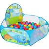 Generisch Bagno per palloni - Casetta pieghevole con cestino da basket - Bagno per palline rinforzato - per ragazze, giochi per interni ed esterni, compleanno, Natale, cameretta dei bambini e giorno del