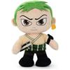 Barrado One Piece - Protagonisti della Serie One Piece Live Action Peluche 24-27 cm - Luffy, Zoro, Nami - Qualità Super Soft (Zoro)