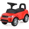 COSTWAY Macchinina Cavalcabile per Bambini, Macchina a Spinta con Clacson, Suoni del Motore e Spazio di Stoccaggio, Auto Giocattolo per Bambini da 1-3 Anni (Rosso)