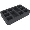 Feldherr HS045A015 Vassoio in Schiuma Compatibile con Necrons - 10 Scomparti