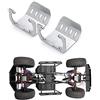 ZuoLan Piastra di protezione in acciaio inox per assiale SCX10 II 90046 aggiornamenti 1/10th RC Crawler Car