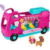 Fisher-Price Little People, giocattolo Barbie Little Dreamcamper per per camper con musica, luci e 2 personaggi, dai 18 mesi, versione multilingue