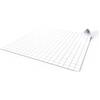 PLAYMATS Tappetino da gioco di ruolo cancellabile a secco, 50 x 50 cm, con griglia quadrata, lavabile a secco, per giochi di ruolo, dungeons and Dragons (D&D), Pathfinder, bianco