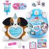 Rainbocorns Puppycorn Rescue Surprise, Pastore, Oltre 12 Sorprese, Peluche da Coccolare, (Pastore)