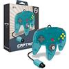 Hyperkin Controller Premium Captain per N64 (turchese) - Nintendo 64