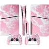 LNMLRBXEXZ Compatibile Con Adesivi Skin Per PS5 Slim Skin Disc Edition & Per Digital Console Controller Vinyl Cover Skins Wraps Scratch Resistant Compatible 50235 Avvolgimento(Disc Version)