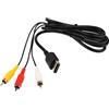 FVDPWYE Cavo Adattatore TV per Collegamento Audio Video RCA 1,8 M /
