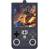 Generico Per R36 MAX Custodia Protettiva Portatile in Silicone Antigraffio e Anticaduta, Console di Gioco Portatile R36 MAX, Scocca Morbida e Resistente. (Blu)