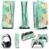 LNMLRBXEXZ Adesivo Skin 02921 Per PS5 Console Disc Edition & Digital Edition Sticker Vinyl Decal Cover Per Ps5 Controller & Charging Station & Headset & Media Remote Decalcomania Per Cover(Digital Edition)