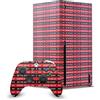 Head Case Designs Licenza Ufficiale AC Milan Milan 1899 Arte Pacchetto Console Da Gioco Wrap E Pelle Per Controller Compatibile con Xbox Series X