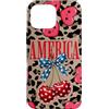 Animal Print Cute And Fun Custodia per iPhone 16 Pro Max Brown Cheetah America Girls Leopard Print Cherry E Bow