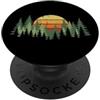 Campeggio Escursionistico Paesaggistico Alberi Forestali Natura Fauna Selvatica PopSockets PopGrip Adesivo