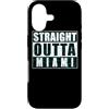 Straight Outta Miami Vintage City Pride Custodia per iPhone 17 Direttamente dalla città angosciata vintage di Miami