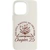 Bookish Bookworms & Novel Writers Age Wo Custodia per iPhone 14 Pro Max Capitolo 25 - Lettori di libri Flower Lovers 25th Birthday Girls