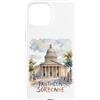 Utopia Sport Paris France Shop Custodia per iPhone 15 Panthéon Sorbonne Parigi Francia Acquerello