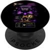 Kafforikat Collective Gatto Caffeina Pixel Art RPG Divertente Fan PopSockets PopGrip Adesivo