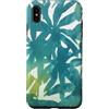 generic Custodia per iPhone XS Max Design estetico tropicale con foglie estive