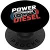 Rolling Coal Gifts for Men and Women Carbone diesel diesel del rotolo di Turbo di U.S.A. del camion diesel di rotolamento PopSockets PopGrip Adesivo
